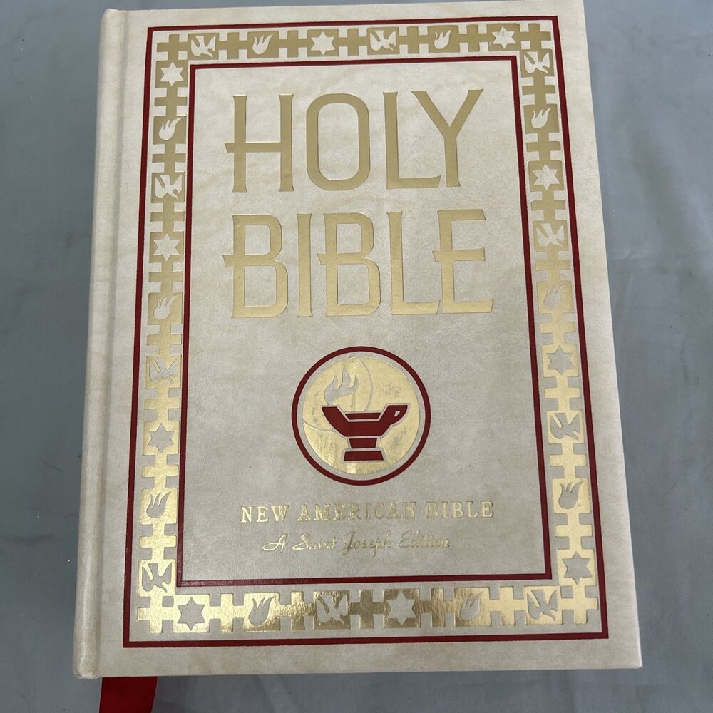 Holy Bible NAB St Joseph Edition Large Type - Fully Illustrated Large
